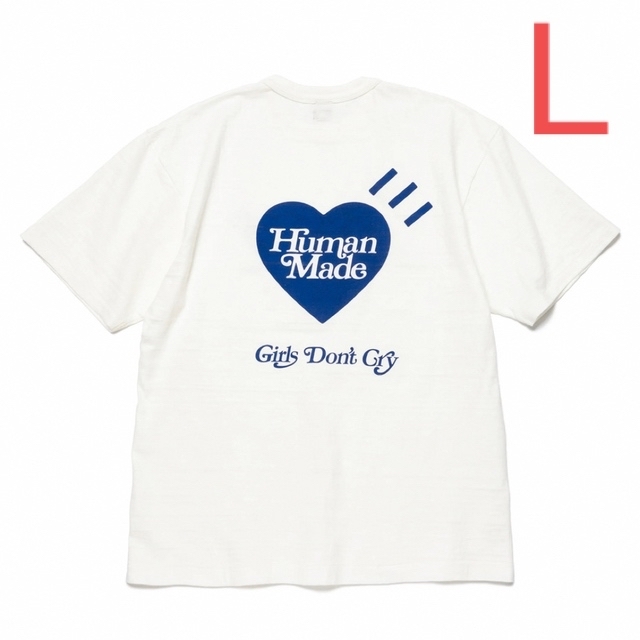 白L Girls Don’t Cry GDC WHITE DAY T-SHIRT