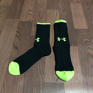 アンダーアーマー(UNDER ARMOUR)の半額 アンダーアーマー ソックス MD 靴下 SAL8341 コットン BLK(ソックス)