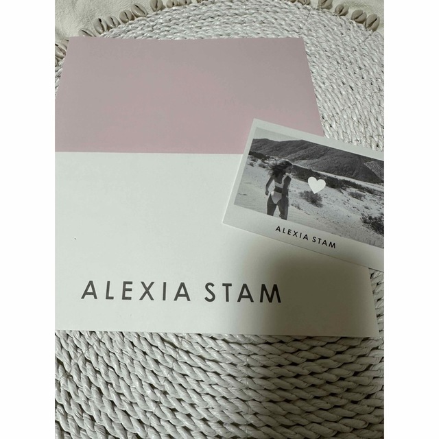 ALEXIA STAM(アリシアスタン)の【入手困難】アリシアスタン トートバッグ　メモ帳 レディースのバッグ(トートバッグ)の商品写真