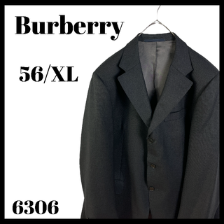 バーバリー(BURBERRY)のBurberry バーバリー テーラードジャケット グレー シングル 56/L(テーラードジャケット)