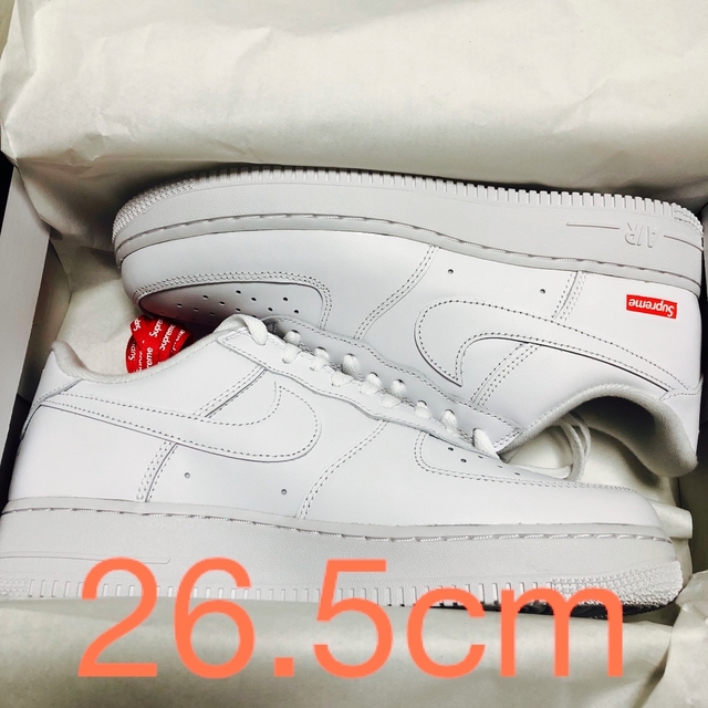 Supreme Nike Air Force 1 White 26.5cm