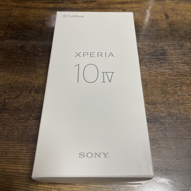 新品未使用一括購入購入日③エクスペリア　Xperia 10 IV ブラック　新品未使用品