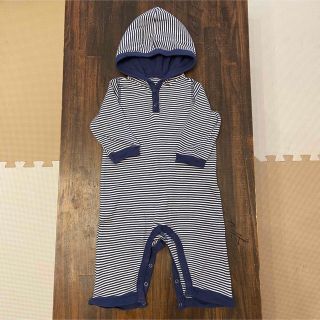 ベビーギャップ(babyGAP)のbaby gap ベビーギャップ 60cm ロンパース ボーダー 男の子(ロンパース)