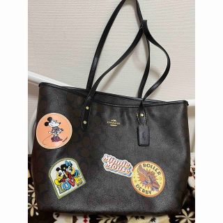 コーチ(COACH)のcoachディズニーワッペン トートバッグ(トートバッグ)