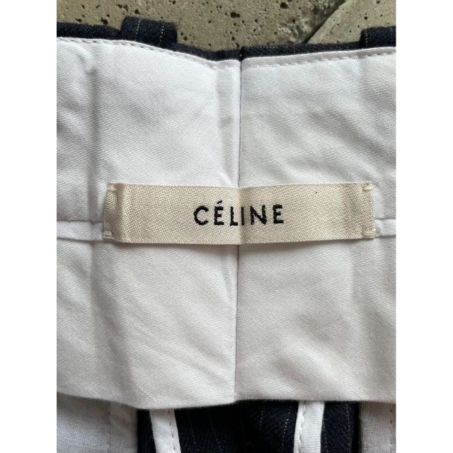 フィービー期 CELINE セリーヌ ピンストライプ ショート パンツ 36