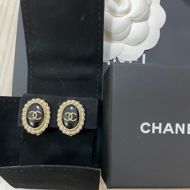 【CHANEL】 美品 イヤリング