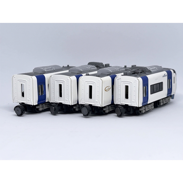 BANDAI(バンダイ)のBトレインショーティー　名鉄2000系　ミュースカイ　4両編成 エンタメ/ホビーのおもちゃ/ぬいぐるみ(鉄道模型)の商品写真