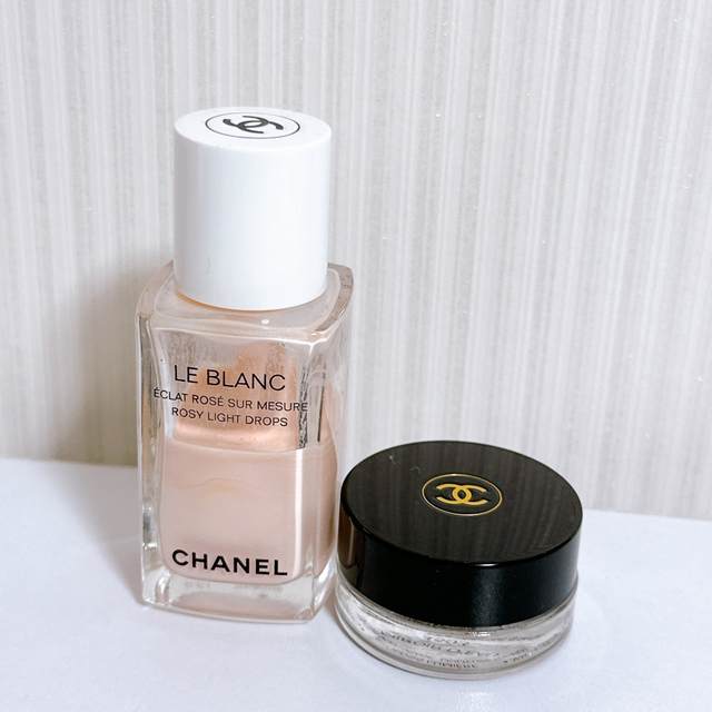 CHANEL ロージードロップス、グロスルミエール