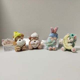 ダッフィー(ダッフィー)の【バラ売り可】ダッフィー&フレンズ　スウィート・ドリームス　ぬいぐるみバッジ(ぬいぐるみ)