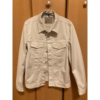 ジョンブル(JOHNBULL)の【極美品】Johnbull デニムジャケット ホワイト(Gジャン/デニムジャケット)