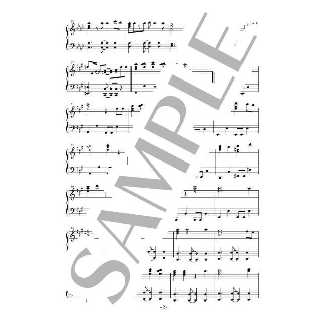 花の塔 中～上級ピアノ楽譜 リコリス・リコイル 楽器のスコア/楽譜(ポピュラー)の商品写真