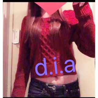 ダイア(d.i.a)のd.i.aトップス(ニット/セーター)