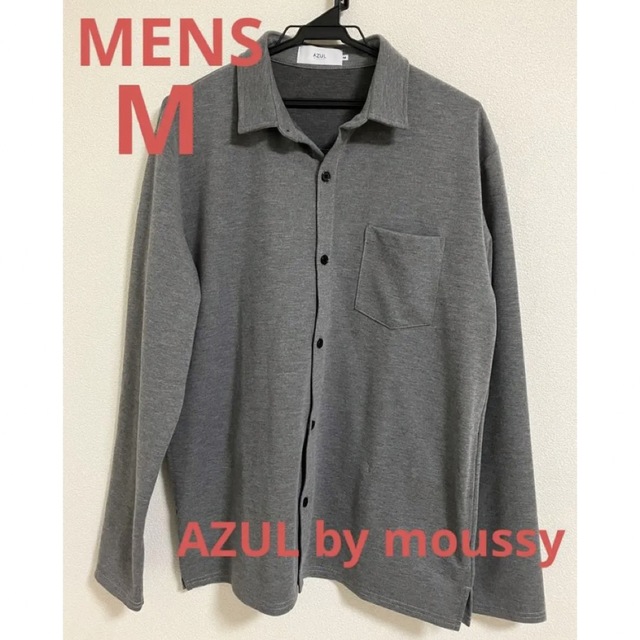 AZUL by moussy(アズールバイマウジー)のAZUL by moussy アズール　メンズ　ジャケット　グレー　M メンズのジャケット/アウター(テーラードジャケット)の商品写真