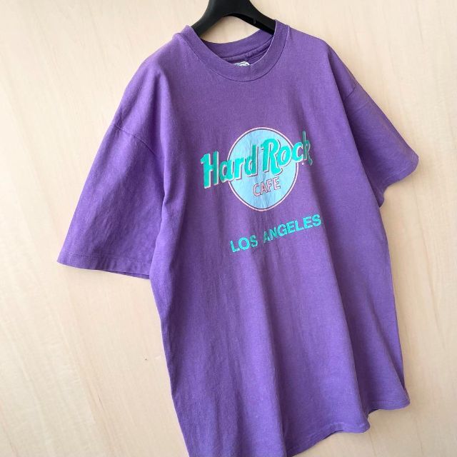 80s90s　ヴィンテージ　ハードロックカフェロサンゼルス　ヘインズTシャツ 3