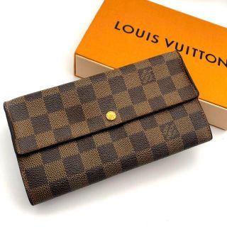 ルイヴィトン(LOUIS VUITTON)の【極美品❣️】 ルイヴィトン ダミエ ポルトフォイユ サラ 長財布02(財布)