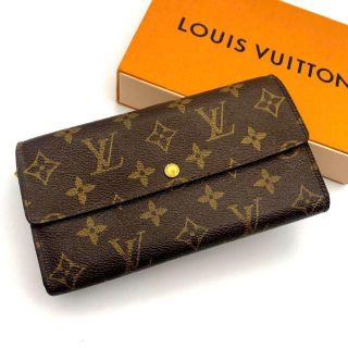 ルイヴィトン(LOUIS VUITTON)の【極美品❣️】ルイヴィトン ポルトフォイユ サラ モノグラム 長財布04(財布)