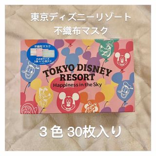 ディズニー(Disney)の東京ディズニーリゾート 不織布マスク(キャラクターグッズ)