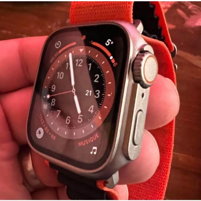 Apple Watch 6 5 4 SE 44mm用 Ultra風ケースの通販 by Yooo's shop|ラクマ