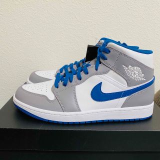 ナイキ(NIKE)のNike Air Jordan 1 Mid "True Blue" 27.5cm(スニーカー)