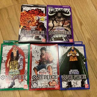 ワンピース(ONE PIECE)のワンピースカードゲーム　スタートデッキ　5種類(Box/デッキ/パック)