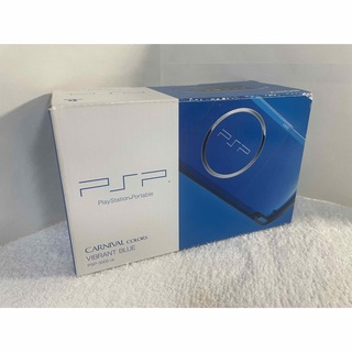 プレイステーションポータブル(PlayStation Portable)の☆良品☆ PSP-3000  バイブラントブルー(携帯用ゲーム機本体)
