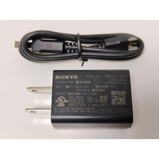 ソニー(SONY)のSony ソニー AC-UUD12 ACアダプター USB充電 5V1.5A(バッテリー/充電器)