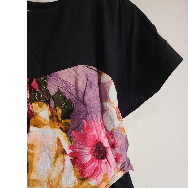Ciaopanic(チャオパニック)のチャオパニック　花柄　Tシャツ レディースのトップス(Tシャツ(半袖/袖なし))の商品写真