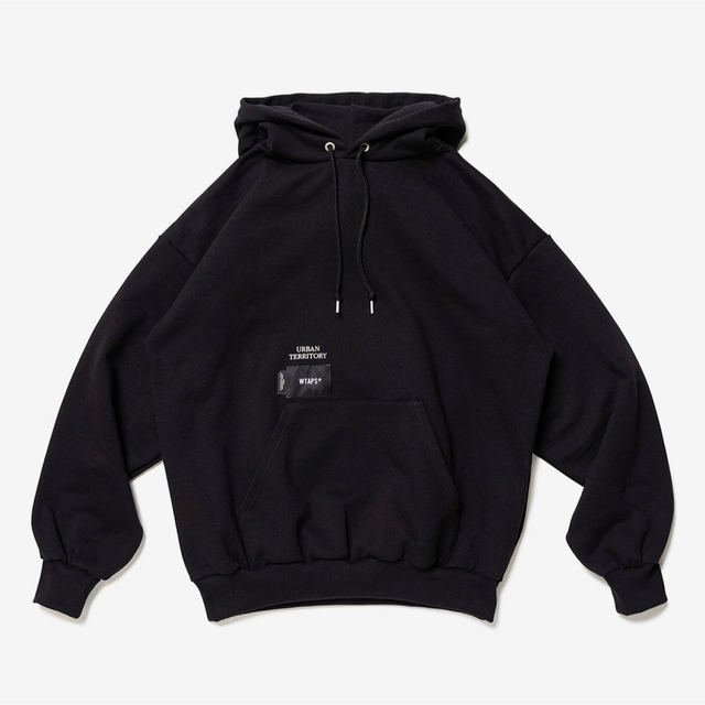 WTAPS CROSS BONES HOODY COTTON BLACK L