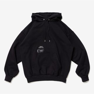 ダブルタップス(W)taps)のWTAPS CROSS BONES HOODY COTTON BLACK L(パーカー)