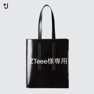 ユニクロ(UNIQLO)のユニクロ　+J　レザートート　ジルサンダー(トートバッグ)