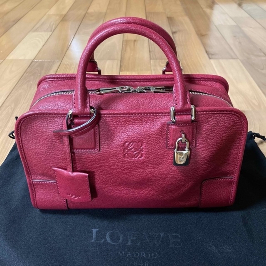 LOEWE - 週末限定価格 ☆ 美品 ☆ ロエベ アマソナ28 ☆ ハンドバッグ