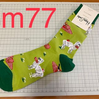 ハッピーソックス(Happy Socks)の未使用品新品 ハッピーソックス 靴下 メンズ アルパカ ピクニック(ソックス)