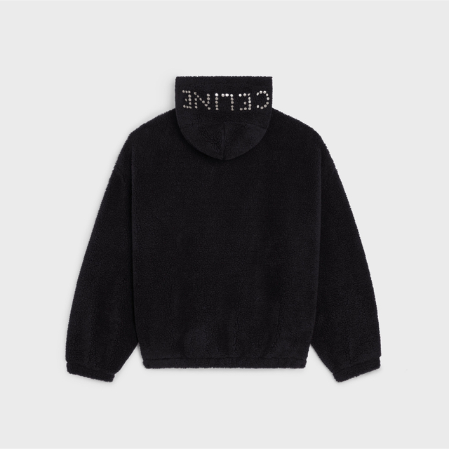 値下げ不可商品“ 正規品 CELINE ジップ付きフーディー / フリース 新品