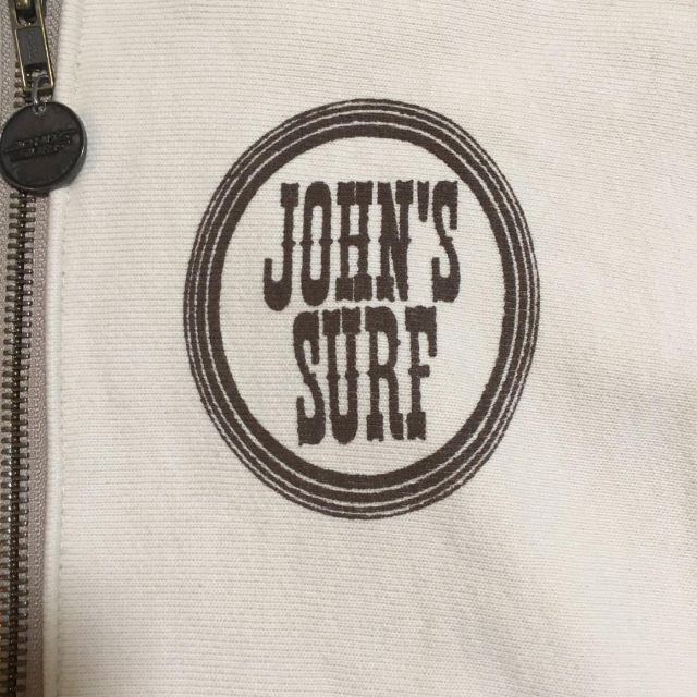JOHN'S CLOTHING(ジョンズクロージング)のJOHN'S SURF REVERSE WEAVE スウェットパーカー メンズのトップス(パーカー)の商品写真