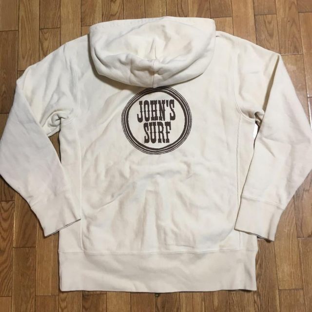 JOHN'S CLOTHING(ジョンズクロージング)のJOHN'S SURF REVERSE WEAVE スウェットパーカー メンズのトップス(パーカー)の商品写真