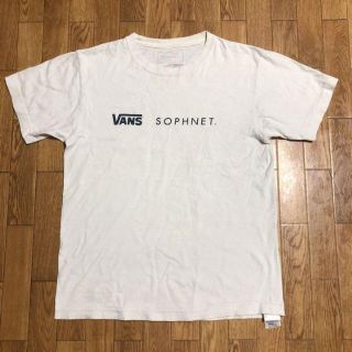 ソフネット(SOPHNET.)のSOPHNET. × VANS Tシャツ 白 S 両面プリント(Tシャツ/カットソー(半袖/袖なし))