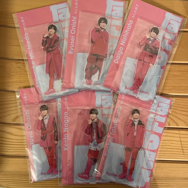 なにわ男子 全7人セット ジャニーズ アクスタfest ① アイドル