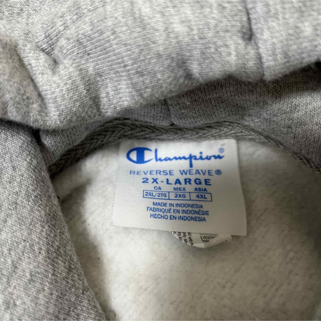 Champion(チャンピオン)のCHAMPION REVERSE WEAVE フーディー OXFORD GREY メンズのトップス(パーカー)の商品写真