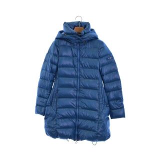 タトラス(TATRAS)のTATRAS タトラス ダウンコート 02(M位) 青 【古着】【中古】(ダウンコート)