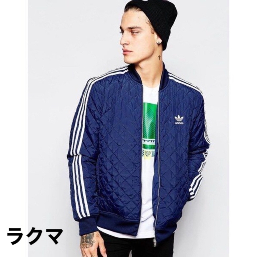 adidasoriginalsアディダス オリジナルス キルティング ネイビー - 5