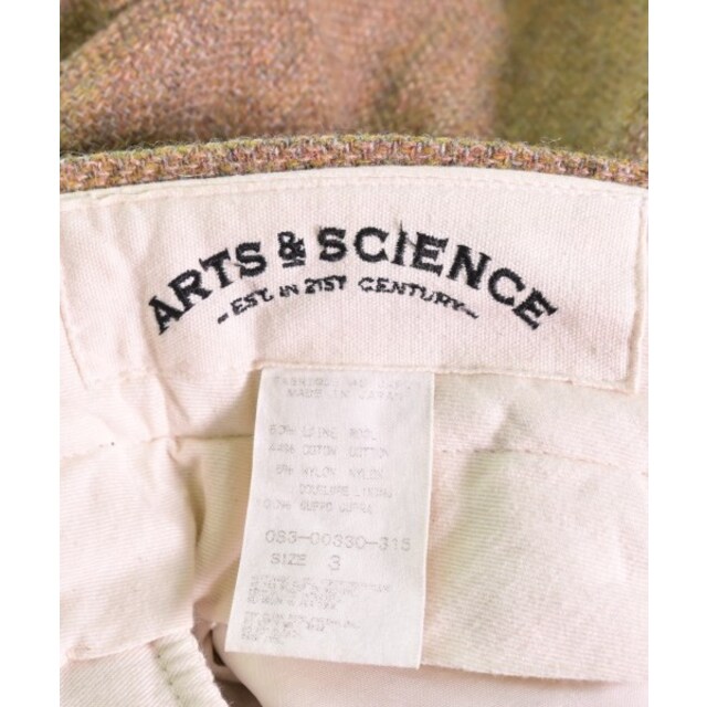 ARTS&SCIENCE - ARTS&SCIENCE パンツ(その他) 3(L位) ベージュ ARTS&SCIENCE - ARTS&SCIENCE パンツ(その他) 3(L位) ベージュ