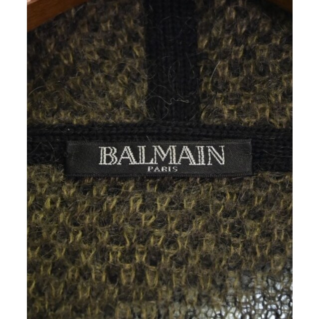 BALMAIN(バルマン)のBALMAIN バルマン ニット・セーター M カーキ系(迷彩) 【古着】【中古】 メンズのトップス(ニット/セーター)の商品写真