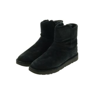 アグオーストラリア(UGG AUSTRALIA)のUGG australia アグオーストラリア ブーツ 22cm 黒 【古着】【中古】(ブーツ)