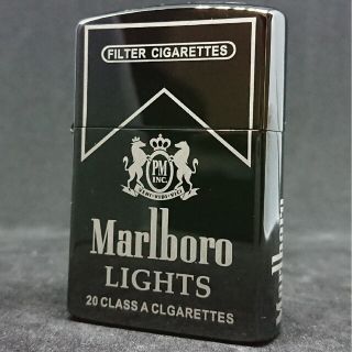 ZORRO マルボロ Marlboro ブラック Zippoサイズ(タバコグッズ)