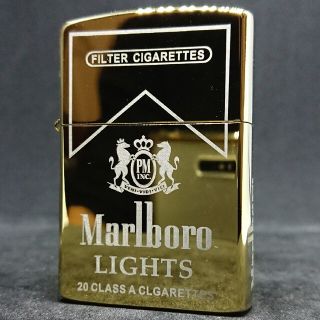 ZORRO マルボロ Marlboro ゴールド Zippoサイズ(タバコグッズ)