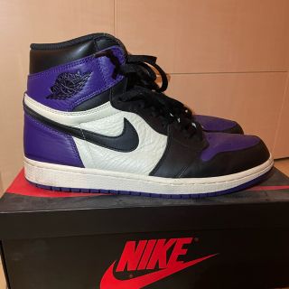 ナイキ(NIKE)のAir Jordan 1 Retro High OG Court Purple(スニーカー)