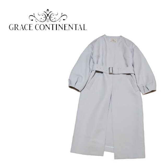 GRACE CONTINENTAL トリプルクロスノーカラーコート