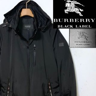 バーバリーブラックレーベル(BURBERRY BLACK LABEL)の希少！BURBERRYバーバリーノバチェック　ショートマウンテンパーカー定価5万(マウンテンパーカー)