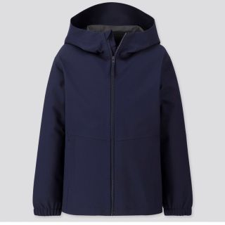 ユニクロ(UNIQLO)のUNIQLO ユニクロキッズブロックテックパーカー130cm(ジャケット/上着)