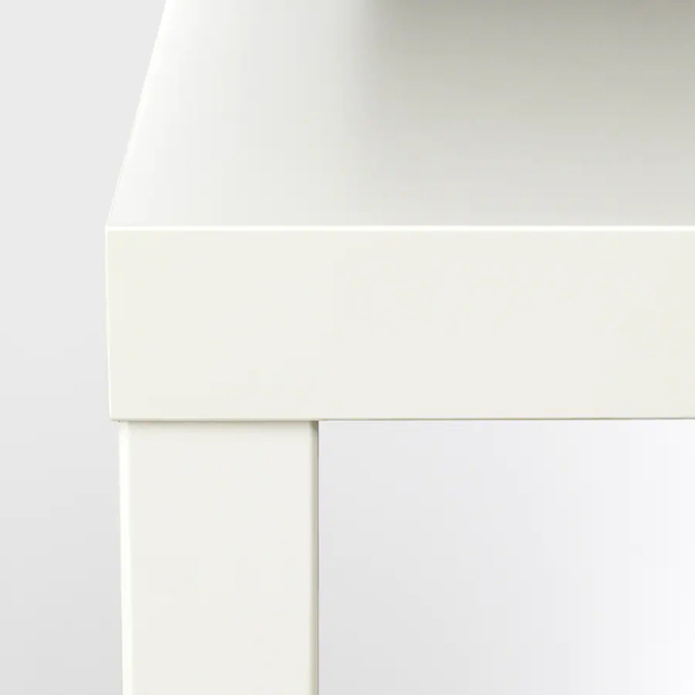 IKEA(イケア)のIKEA イケア　LACK ラック サイドテーブル　35x35 cm おまけ付き インテリア/住まい/日用品の机/テーブル(コーヒーテーブル/サイドテーブル)の商品写真